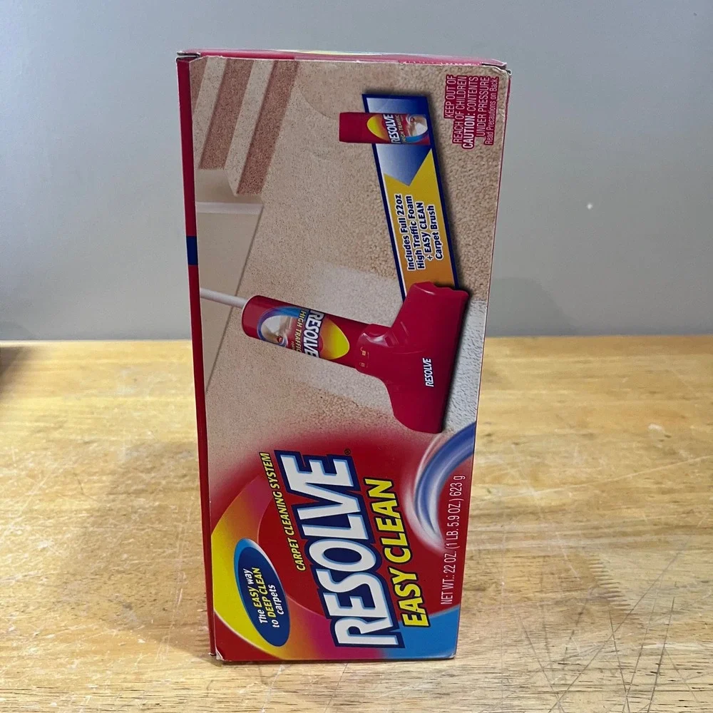 Resolve Easy Clean Carpet Cleaning System Tool & 22oz High Traffic Foam New NIB - Picture 3 of 5